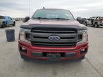 2019 Ford F150 Supercrew Red vin: 1FTEW1C45KKE34267