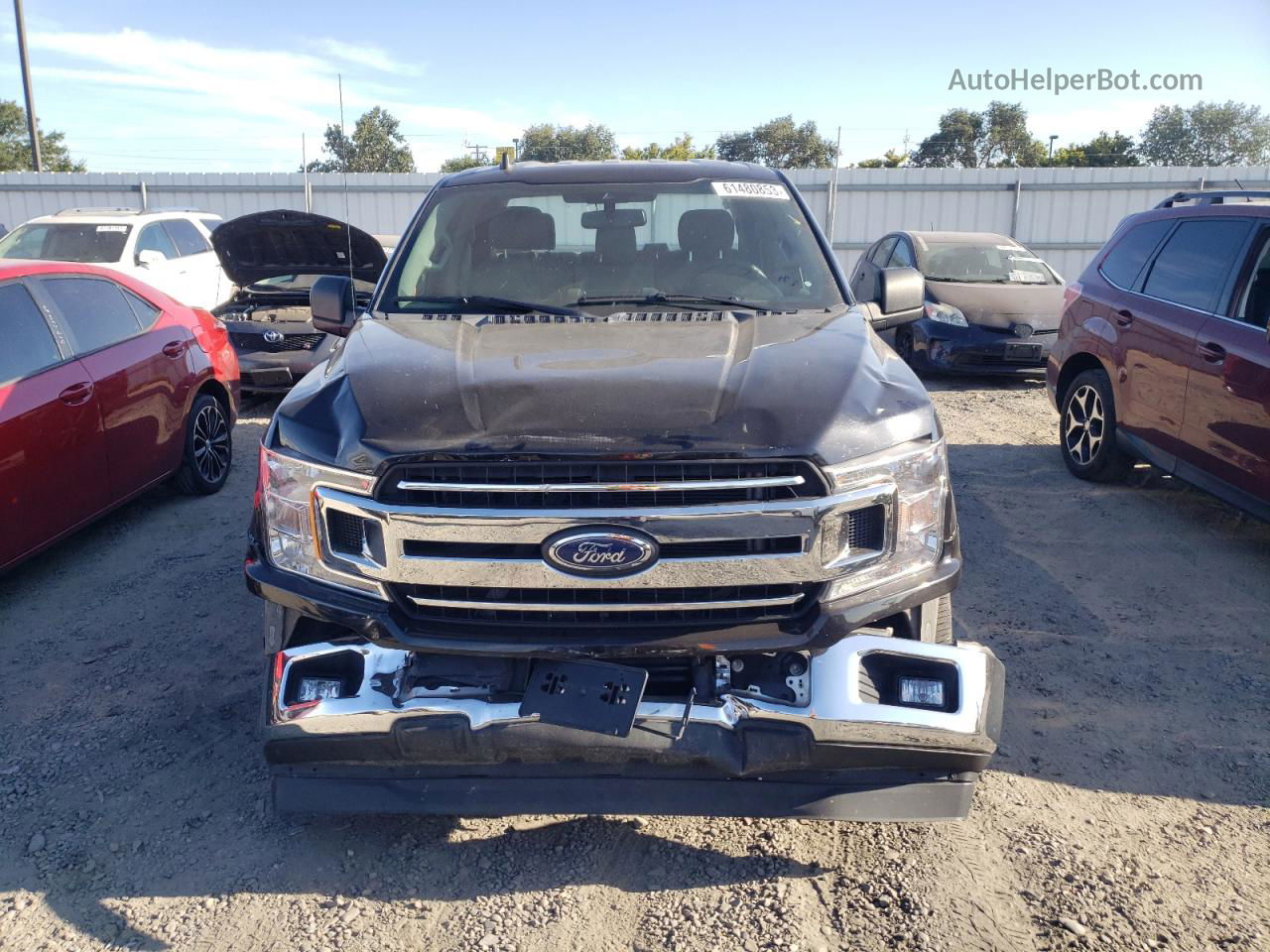 2020 Ford F150 Supercrew Черный vin: 1FTEW1C45LFA51116