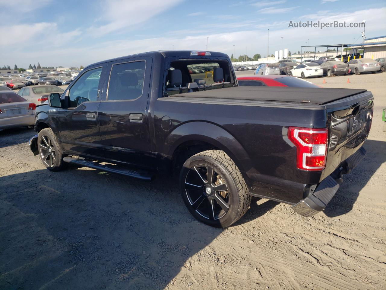 2020 Ford F150 Supercrew Black vin: 1FTEW1C45LFA51116