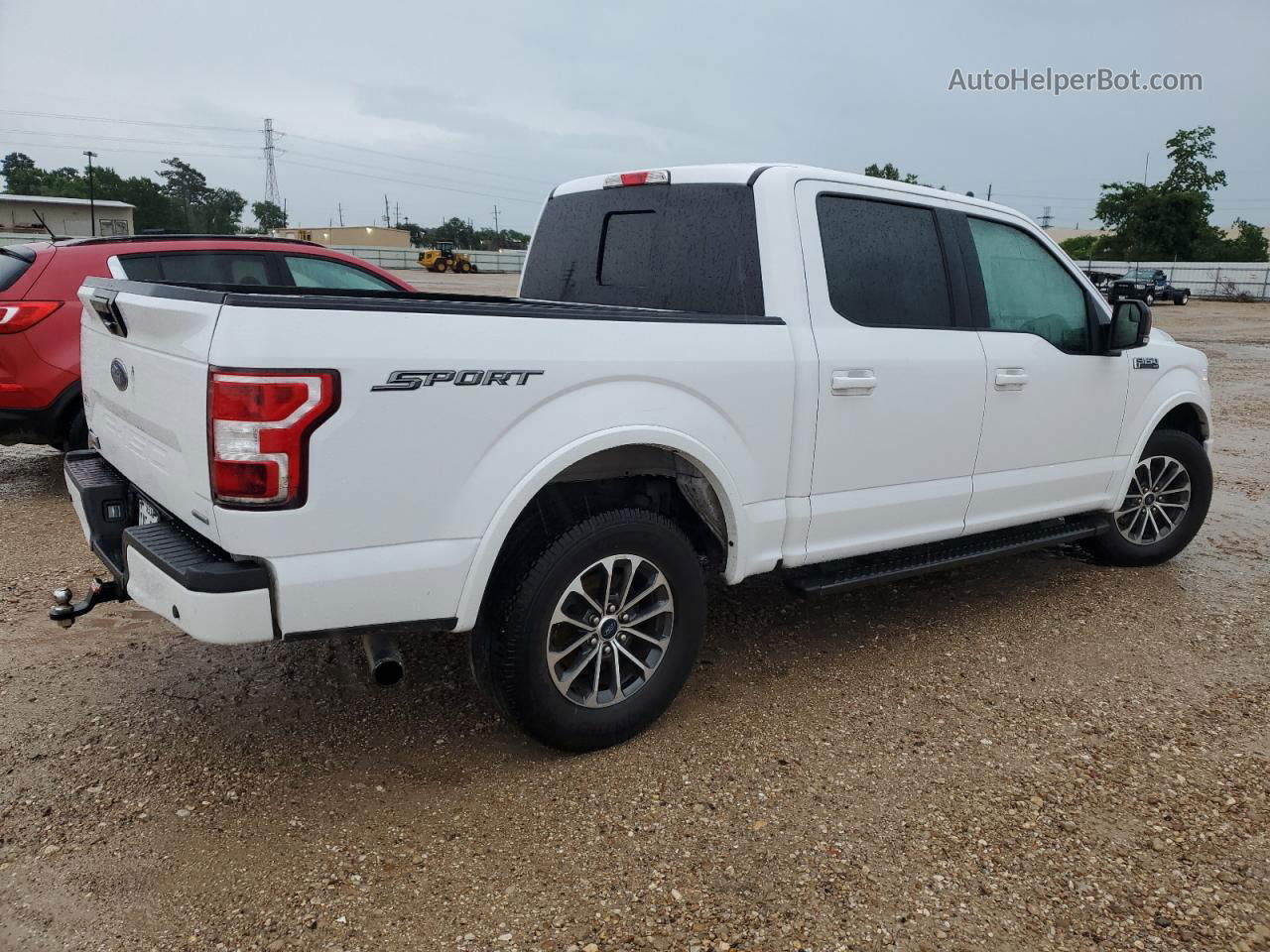 2019 Ford F150 Supercrew White vin: 1FTEW1C46KKD44139