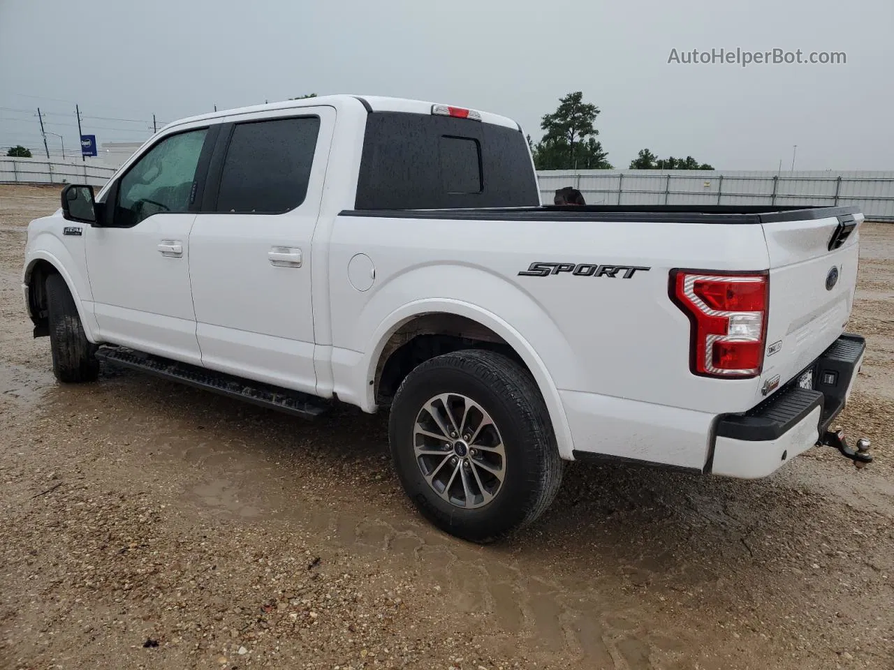 2019 Ford F150 Supercrew White vin: 1FTEW1C46KKD44139