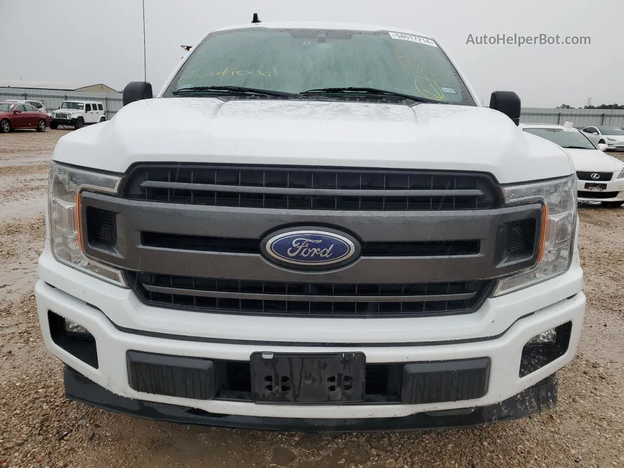 2019 Ford F150 Supercrew Белый vin: 1FTEW1C46KKD44139