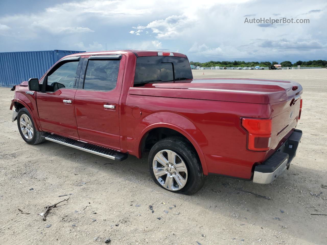 2019 Ford F150 Supercrew Red vin: 1FTEW1C47KFC53616