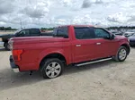 2019 Ford F150 Supercrew Красный vin: 1FTEW1C47KFC53616