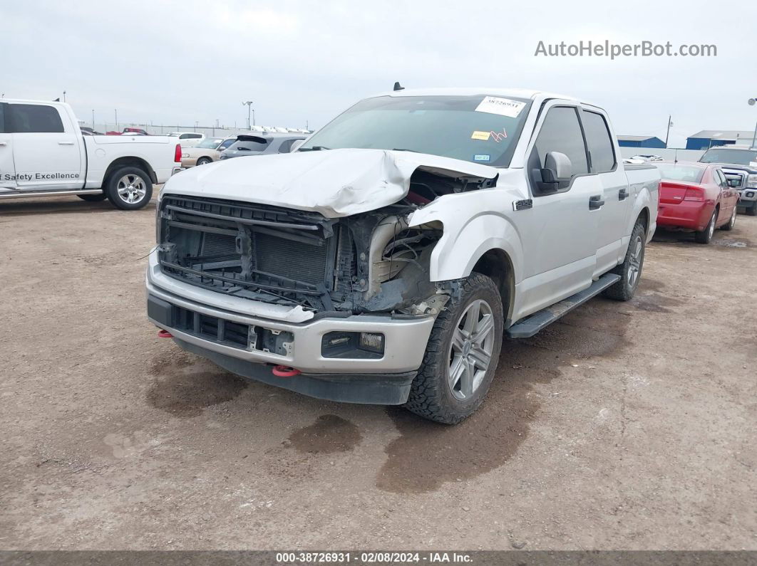 2019 Ford F-150 Xlt White vin: 1FTEW1C48KKC52725