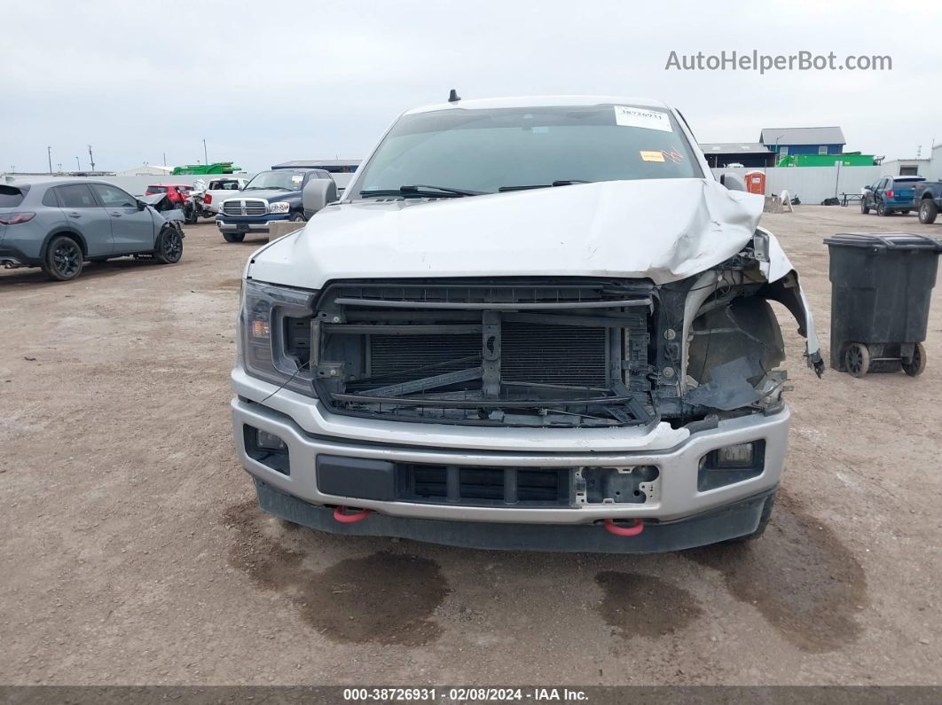 2019 Ford F-150 Xlt White vin: 1FTEW1C48KKC52725