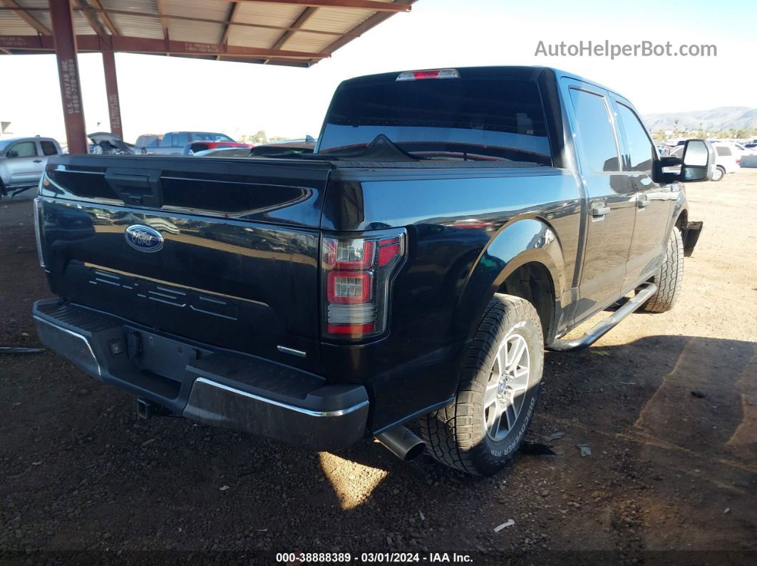 2019 Ford F-150 Xlt Black vin: 1FTEW1C48KKC99611