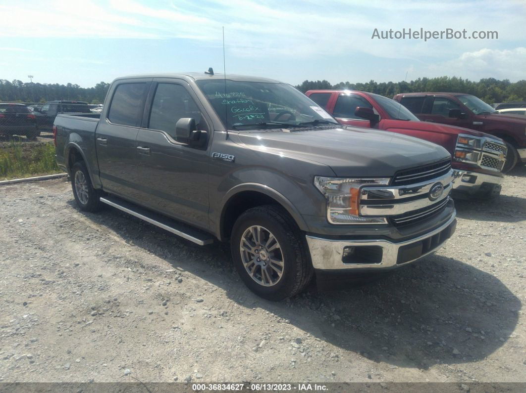 2019 Ford F-150 Xl/xlt/lariat Gray vin: 1FTEW1C48KKE30083