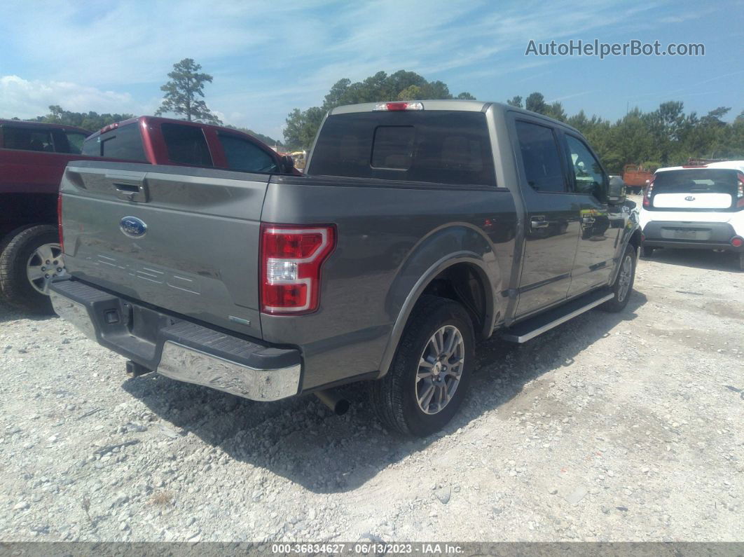 2019 Ford F-150 Xl/xlt/lariat Gray vin: 1FTEW1C48KKE30083