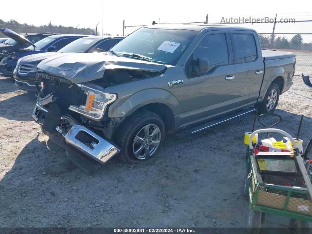 2019 Ford F-150 Xlt Gray vin: 1FTEW1C49KKC11004