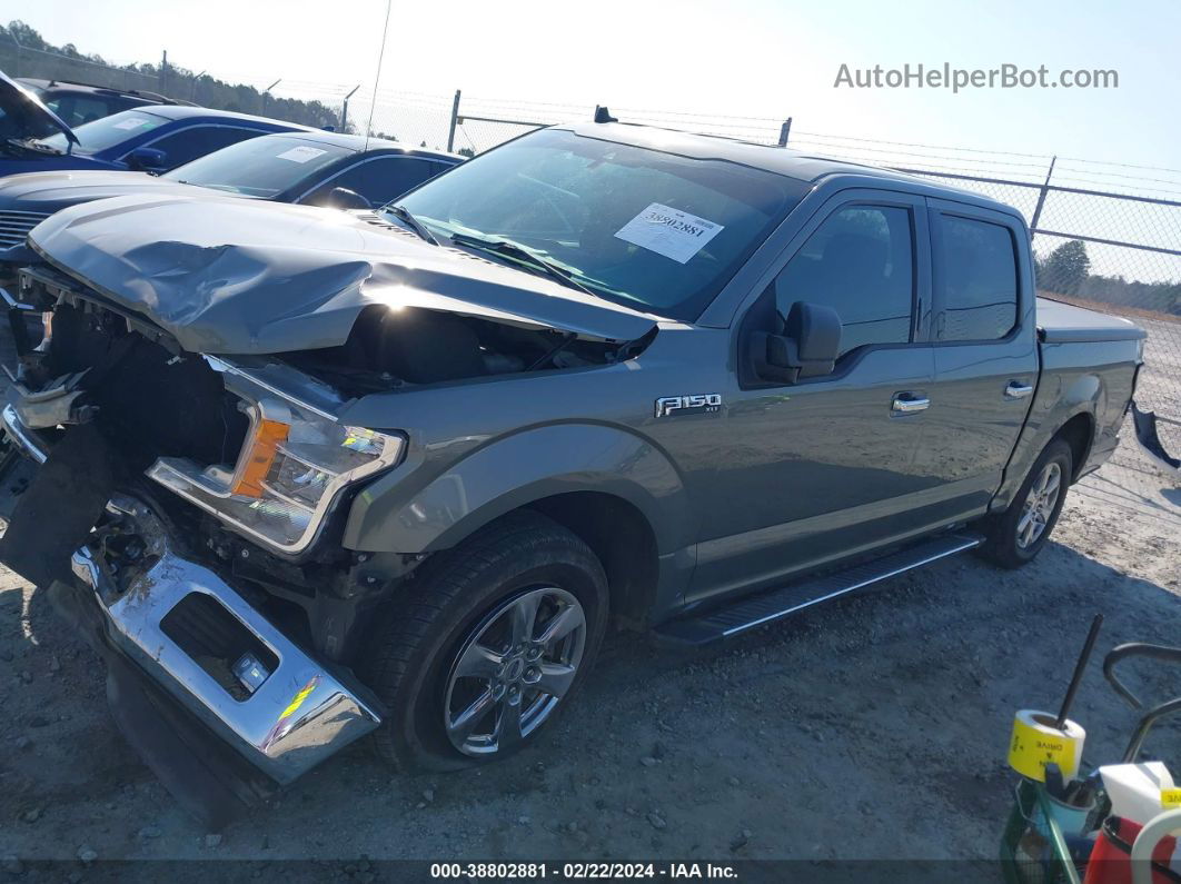 2019 Ford F-150 Xlt Gray vin: 1FTEW1C49KKC11004