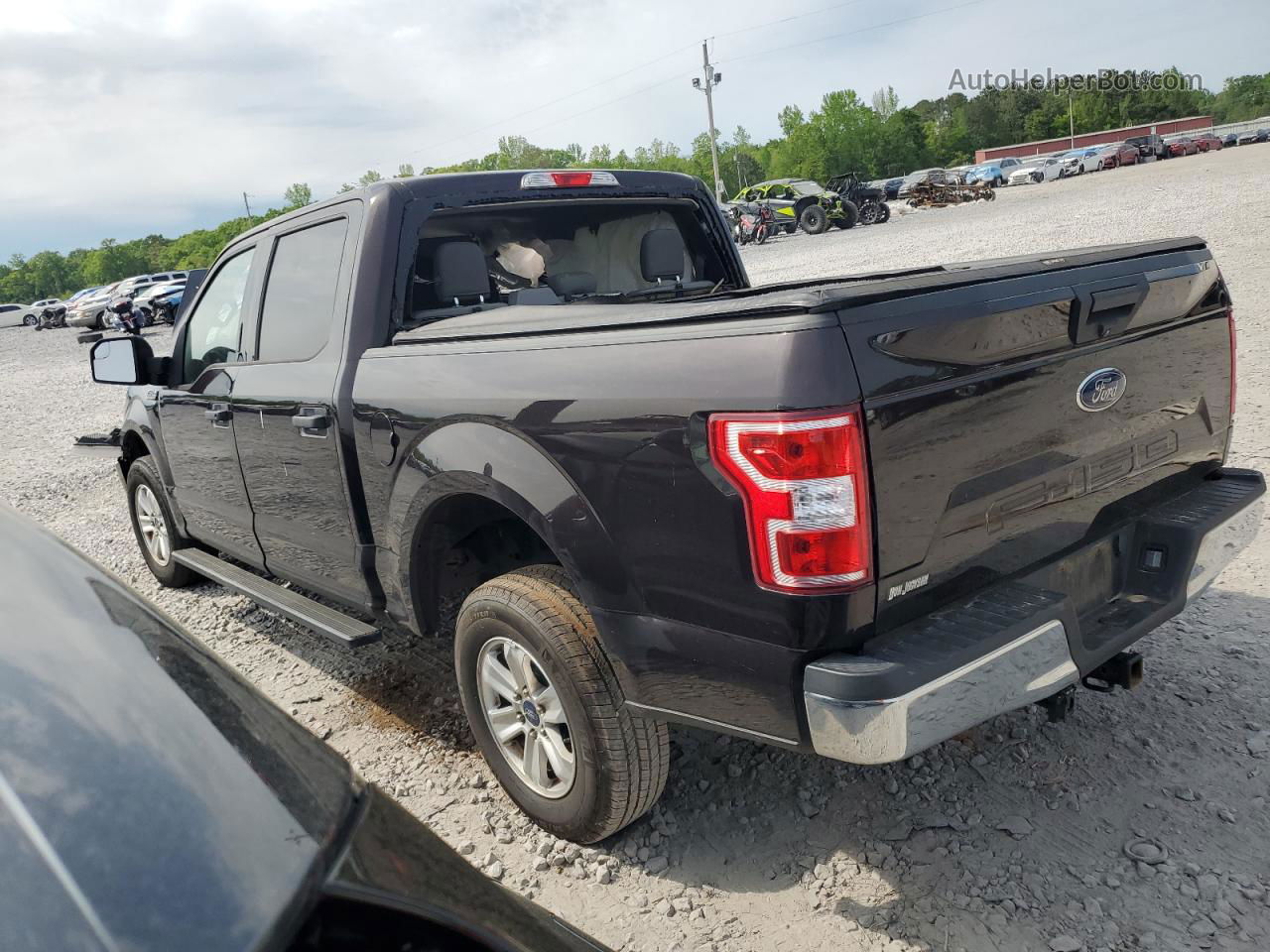 2019 Ford F150 Supercrew Black vin: 1FTEW1C50KFA64816