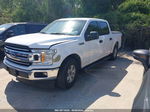 2018 Ford F-150 Xlt White vin: 1FTEW1C52JKD46655