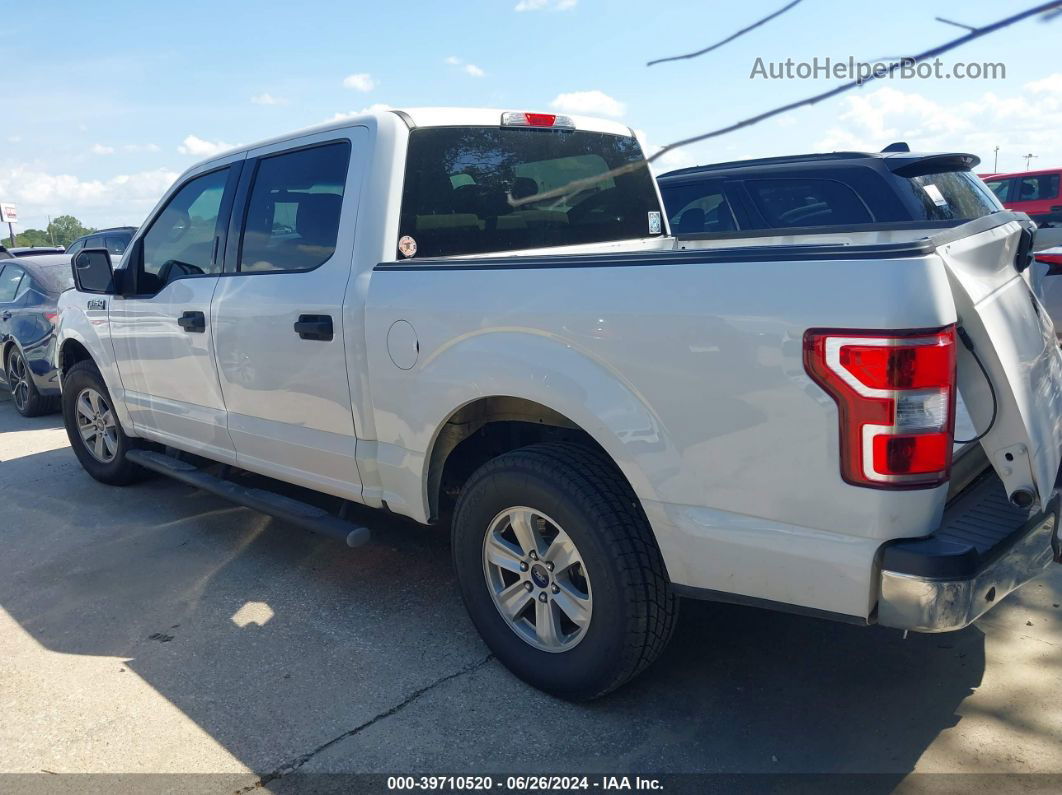 2018 Ford F-150 Xlt White vin: 1FTEW1C52JKD46655