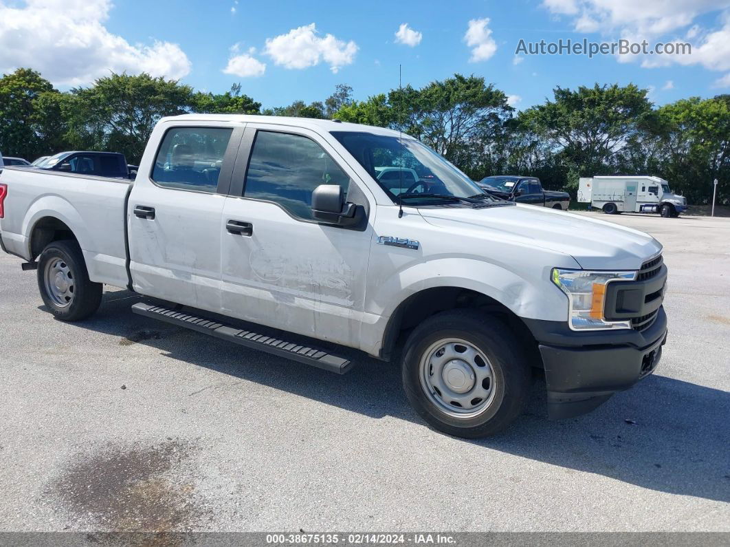 2019 Ford F-150 Xl White vin: 1FTEW1C52KFD10233