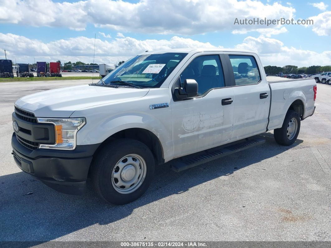 2019 Ford F-150 Xl White vin: 1FTEW1C52KFD10233