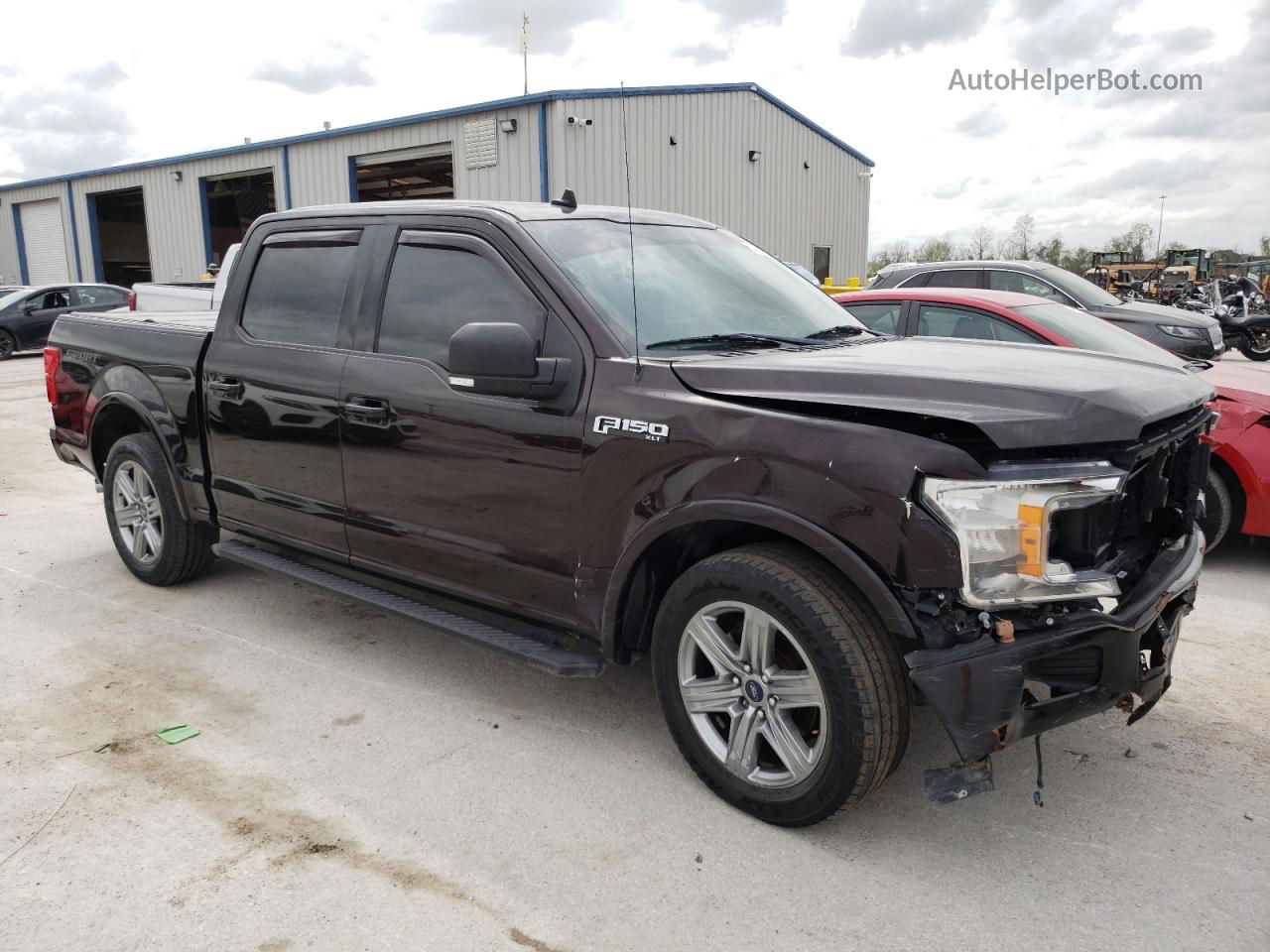 2019 Ford F150 Supercrew Black vin: 1FTEW1C53KFD27042