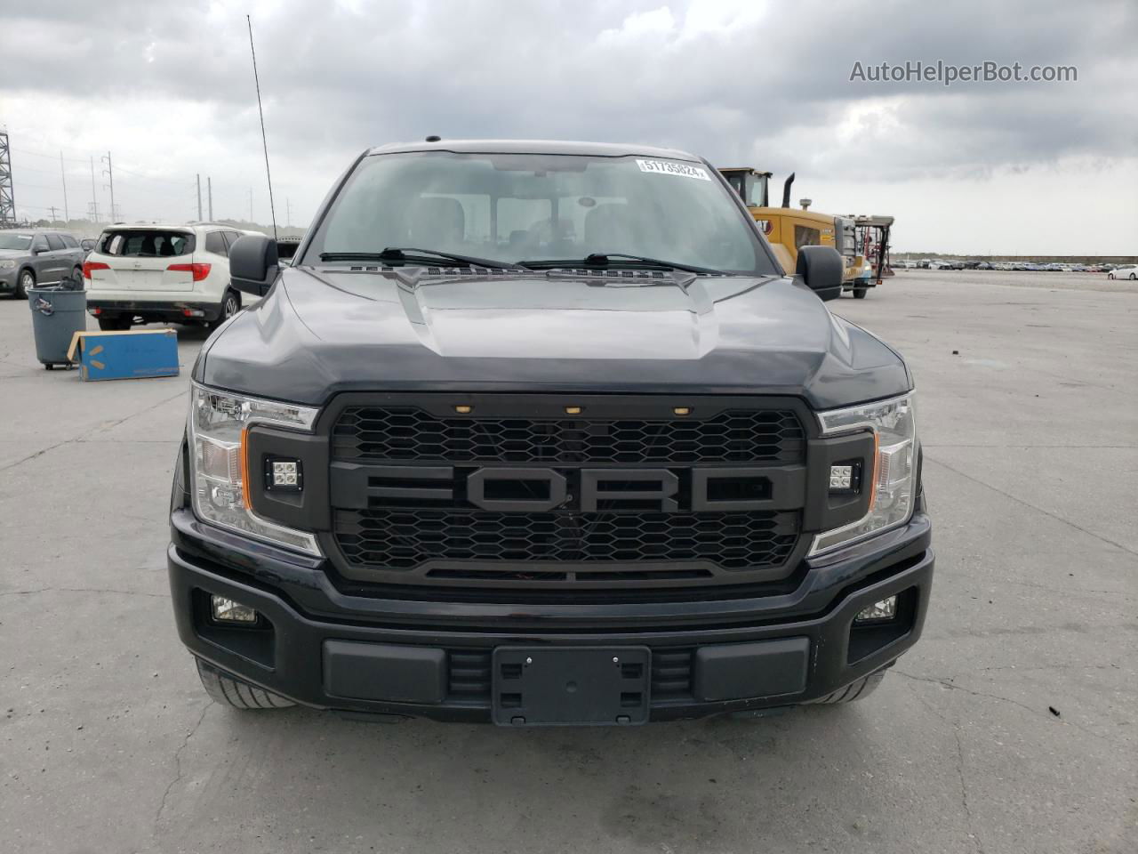 2018 Ford F150 Supercrew Black vin: 1FTEW1C54JFA41652