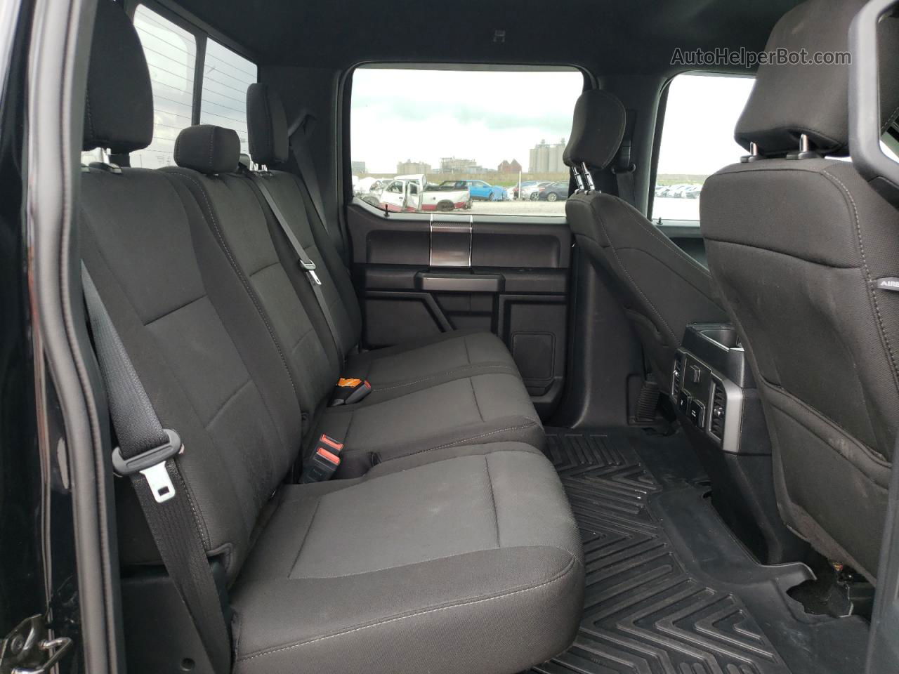 2018 Ford F150 Supercrew Black vin: 1FTEW1C54JFA41652