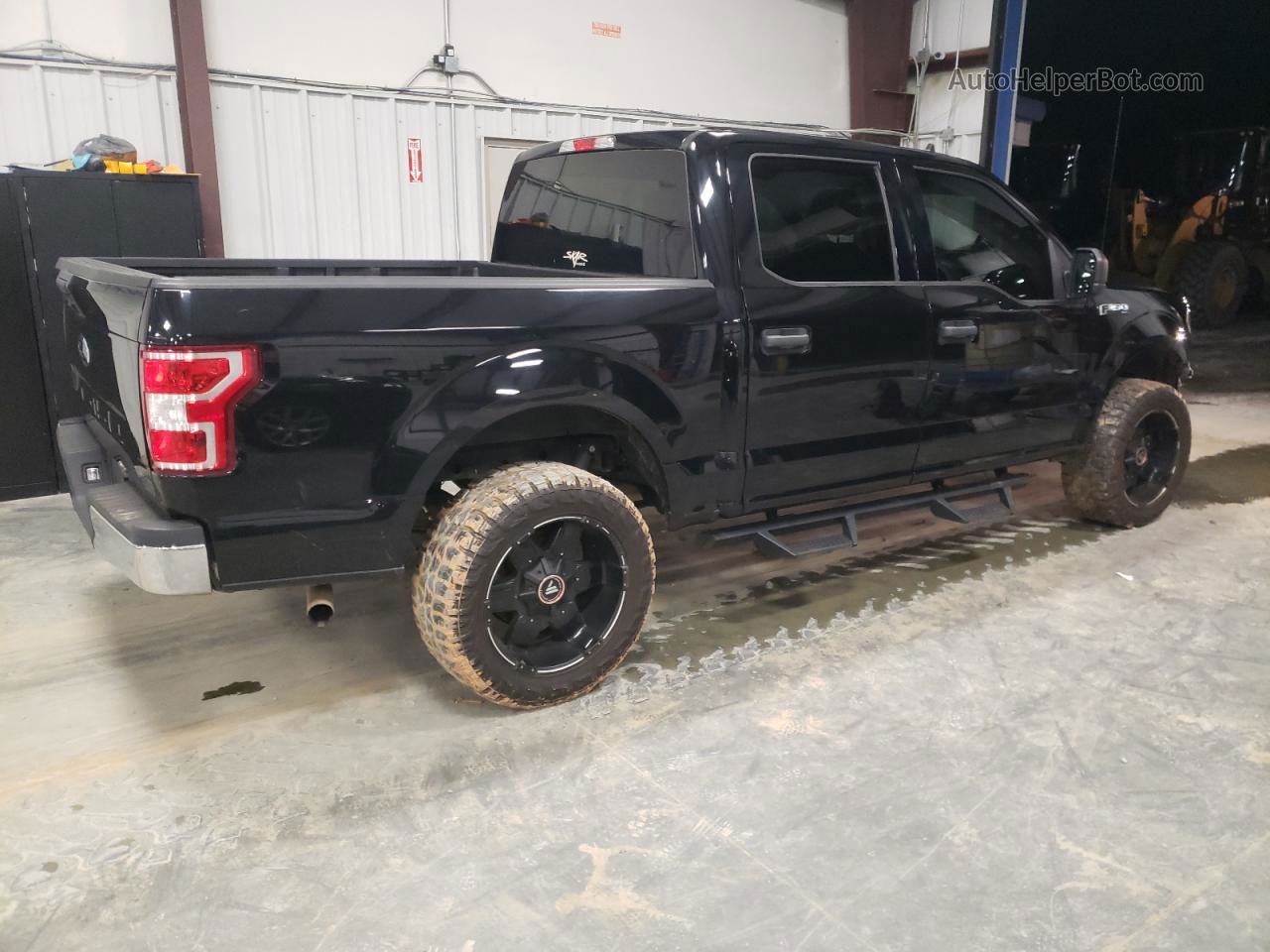 2019 Ford F150 Supercrew Black vin: 1FTEW1C54KFA64138