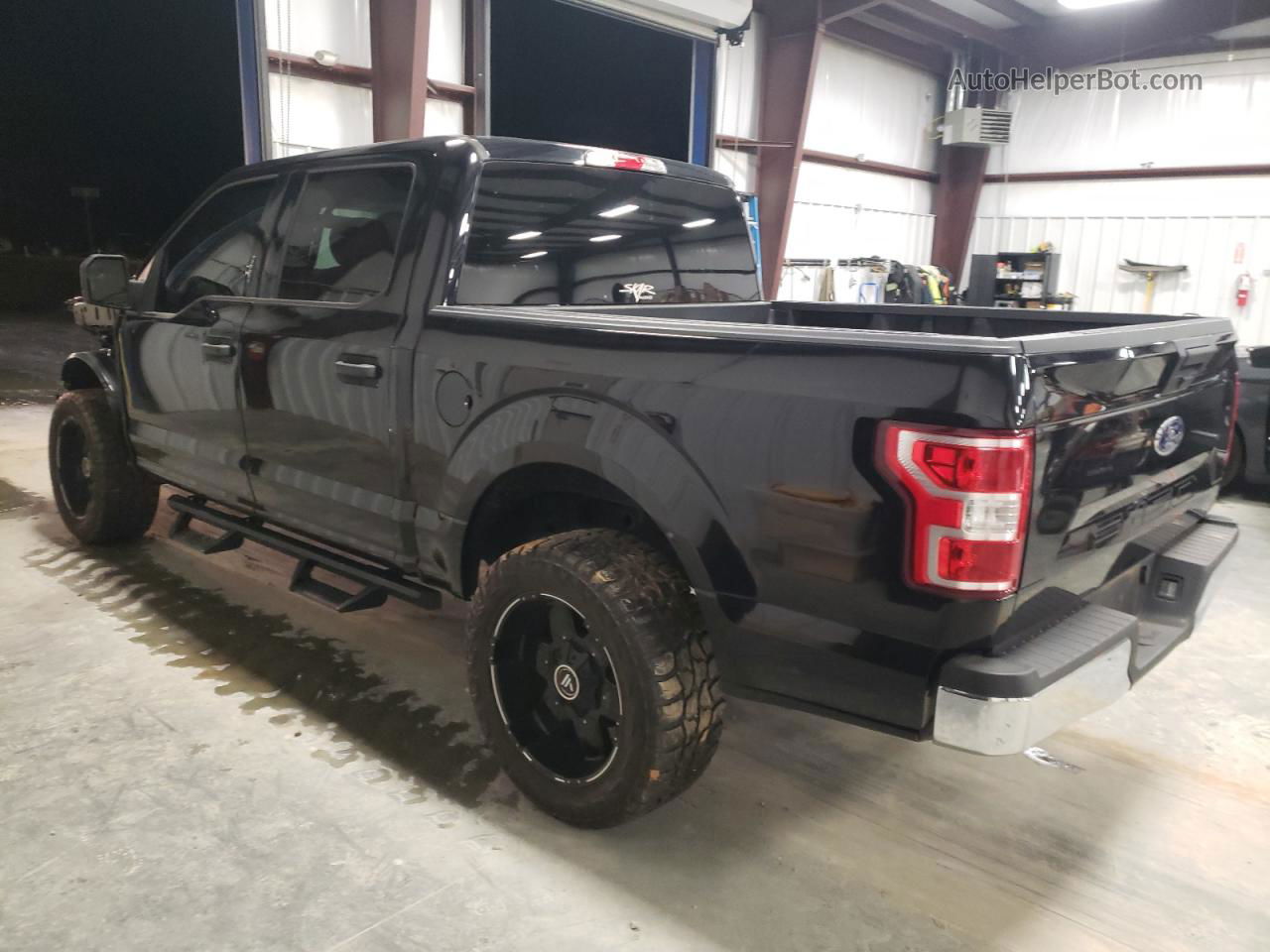 2019 Ford F150 Supercrew Black vin: 1FTEW1C54KFA64138