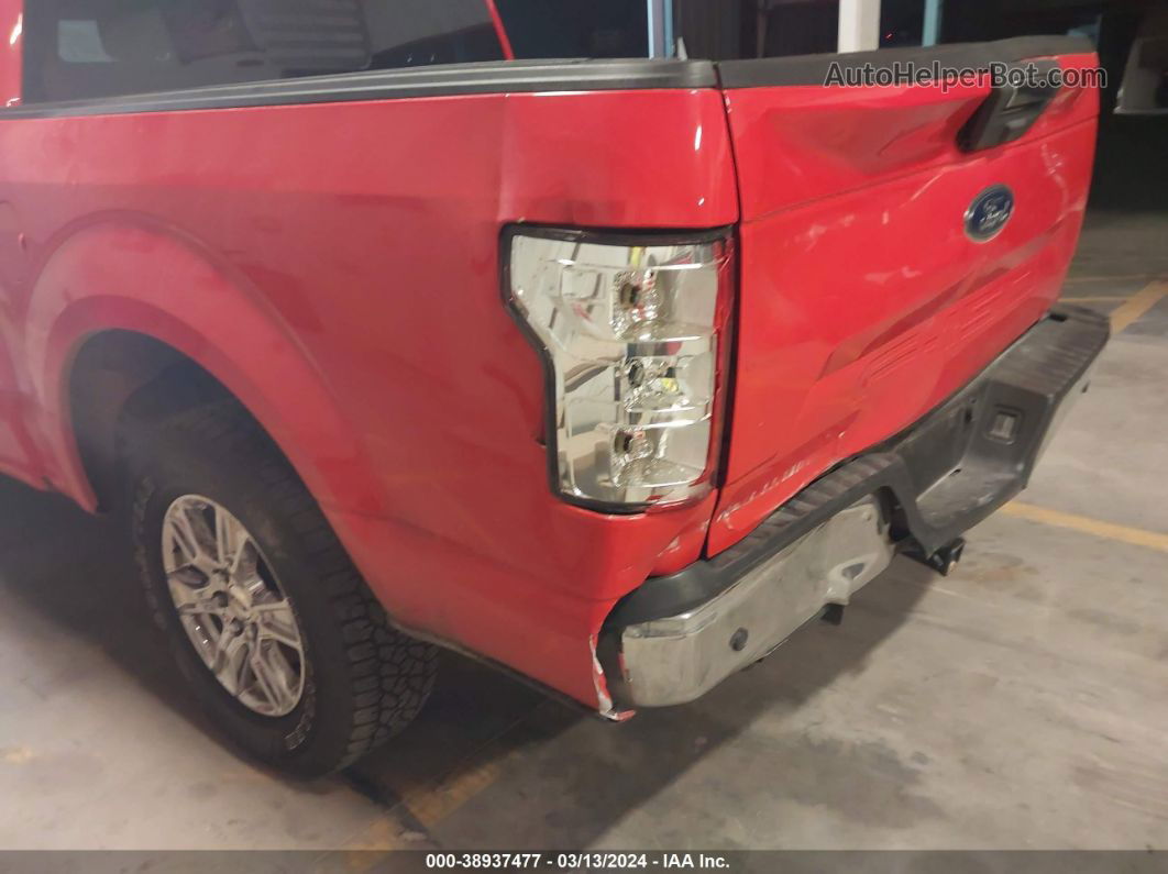 2019 Ford F-150 Xlt Red vin: 1FTEW1C54KFB01141