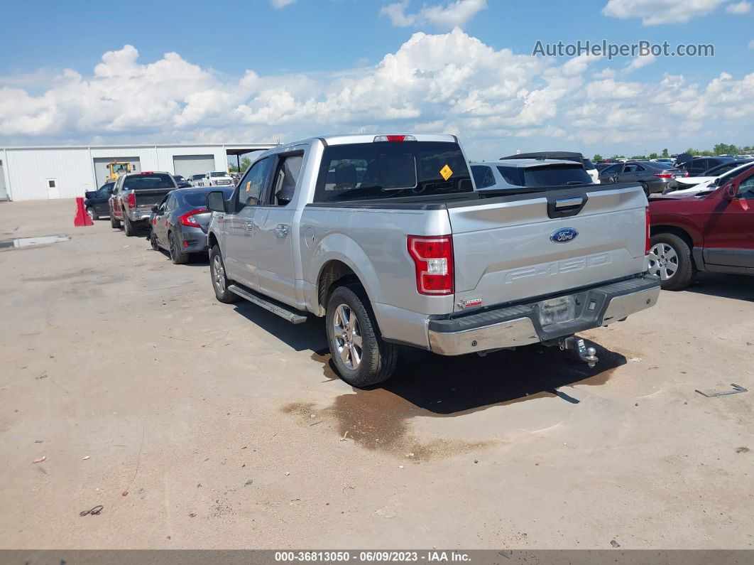 2019 Ford F-150 Xlt Silver vin: 1FTEW1C54KKF01238