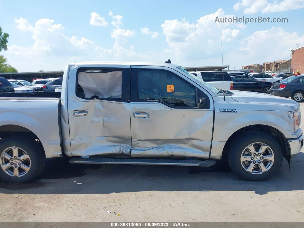 2019 Ford F-150 Xlt Silver vin: 1FTEW1C54KKF01238