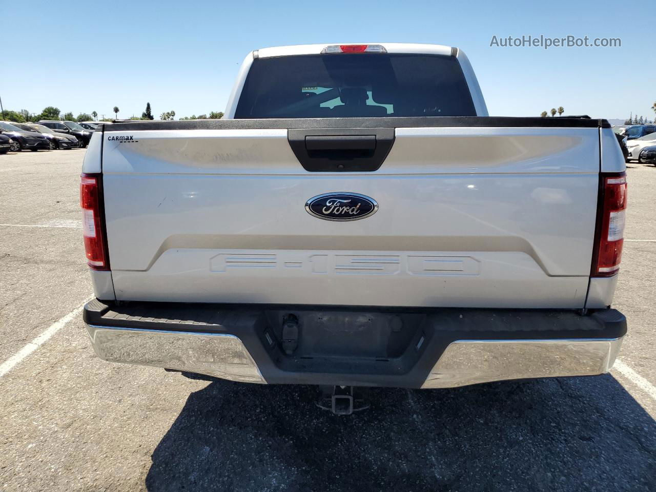 2018 Ford F150 Supercrew Silver vin: 1FTEW1C55JKC87987