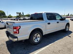 2018 Ford F150 Supercrew Silver vin: 1FTEW1C55JKC87987