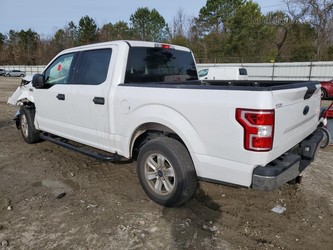 2018 Ford F150 Supercrew White vin: 1FTEW1C56JKD83076