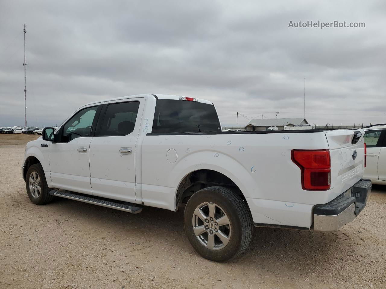 2019 Ford F150 Supercrew White vin: 1FTEW1C56KKD49558