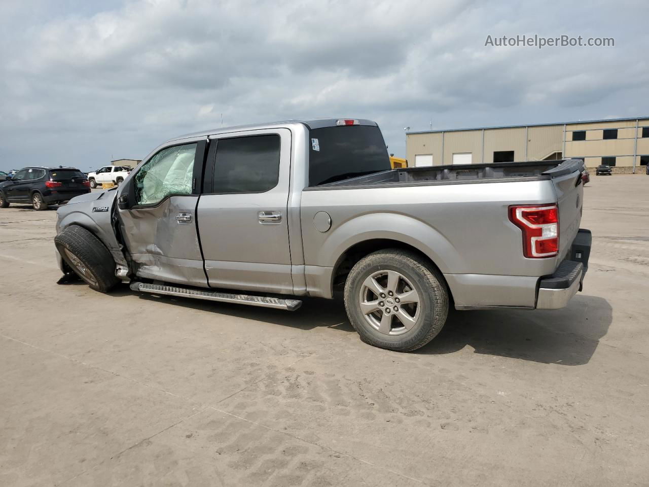 2020 Ford F150 Supercrew Silver vin: 1FTEW1C56LFA23687