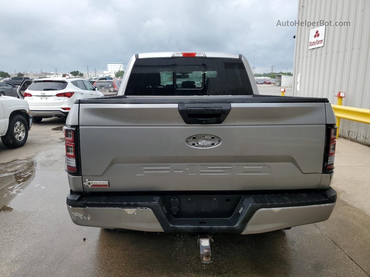 2020 Ford F150 Supercrew Silver vin: 1FTEW1C56LKD74901