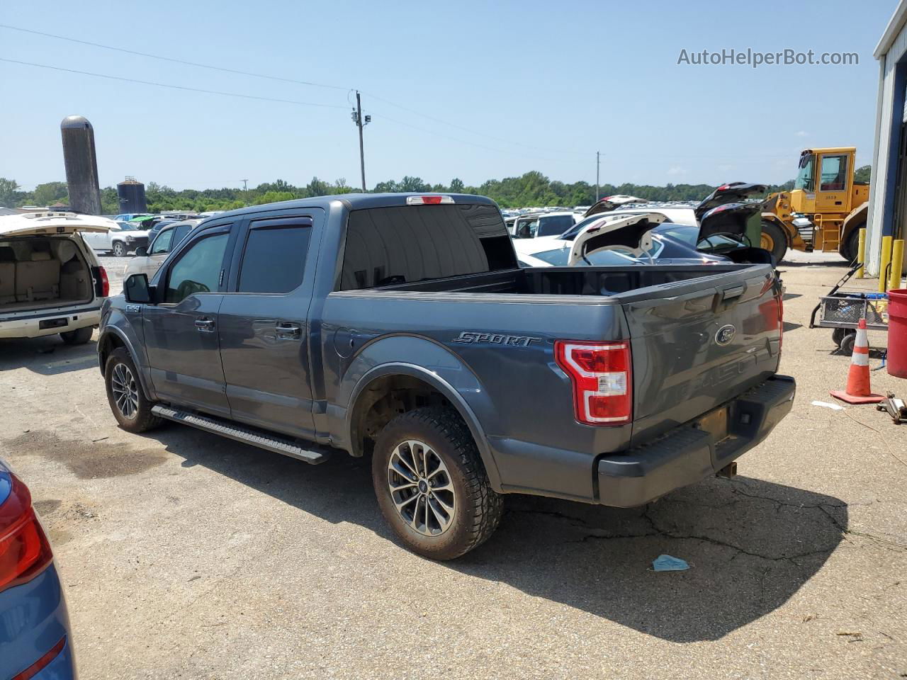 2018 Ford F150 Supercrew Угольный vin: 1FTEW1C57JFB49019