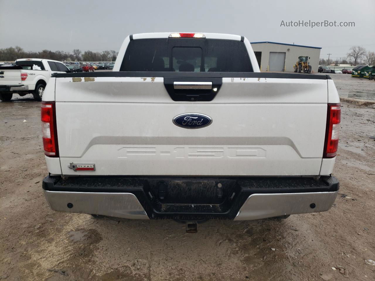 2018 Ford F150 Supercrew White vin: 1FTEW1C57JKC80779