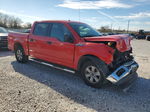 2018 Ford F150 Supercrew Red vin: 1FTEW1C57JKD83734