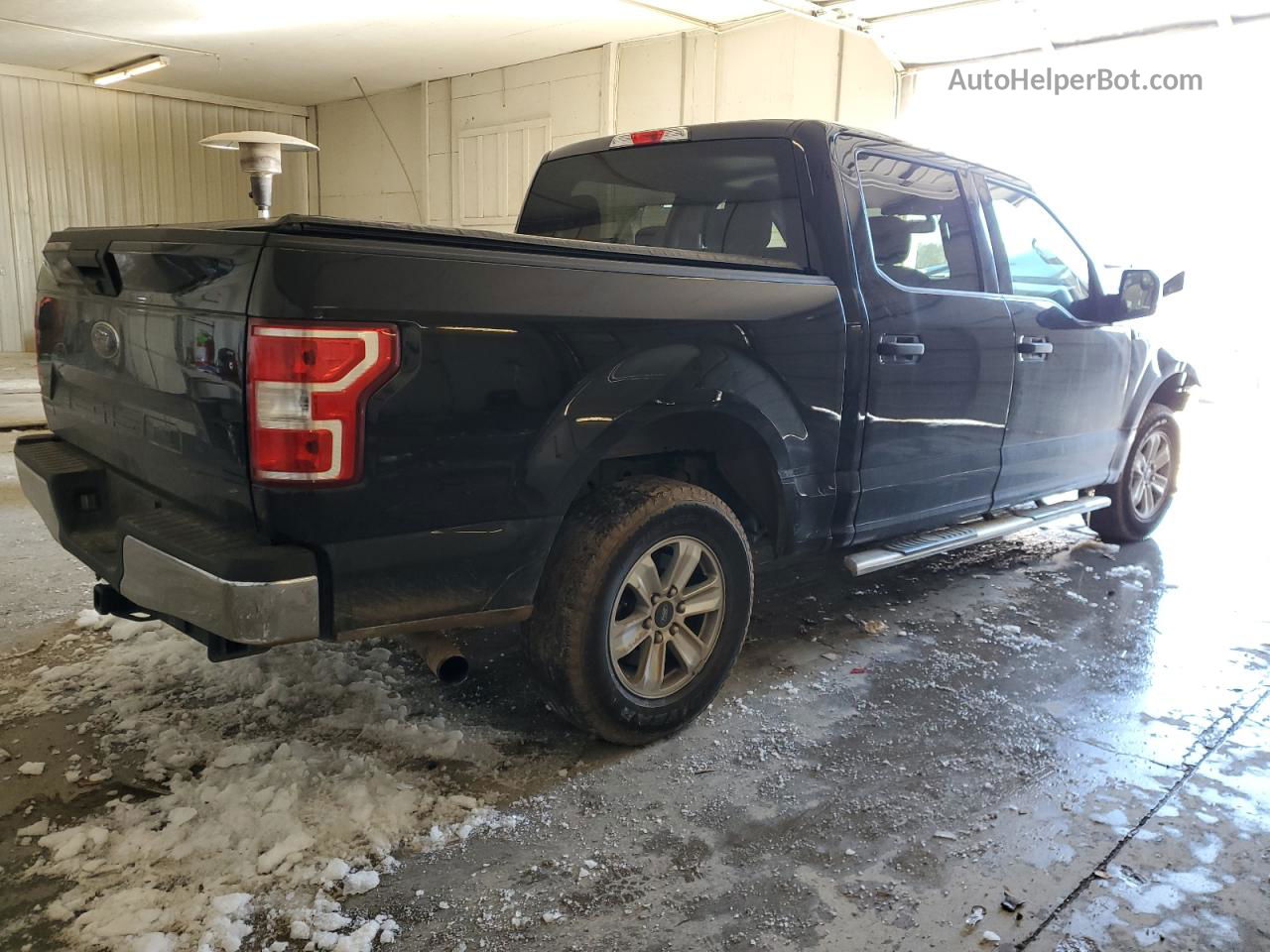 2019 Ford F150 Supercrew Черный vin: 1FTEW1C57KKD48743