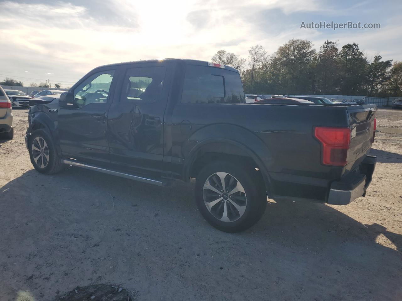 2020 Ford F150 Supercrew Black vin: 1FTEW1C57LKD27604