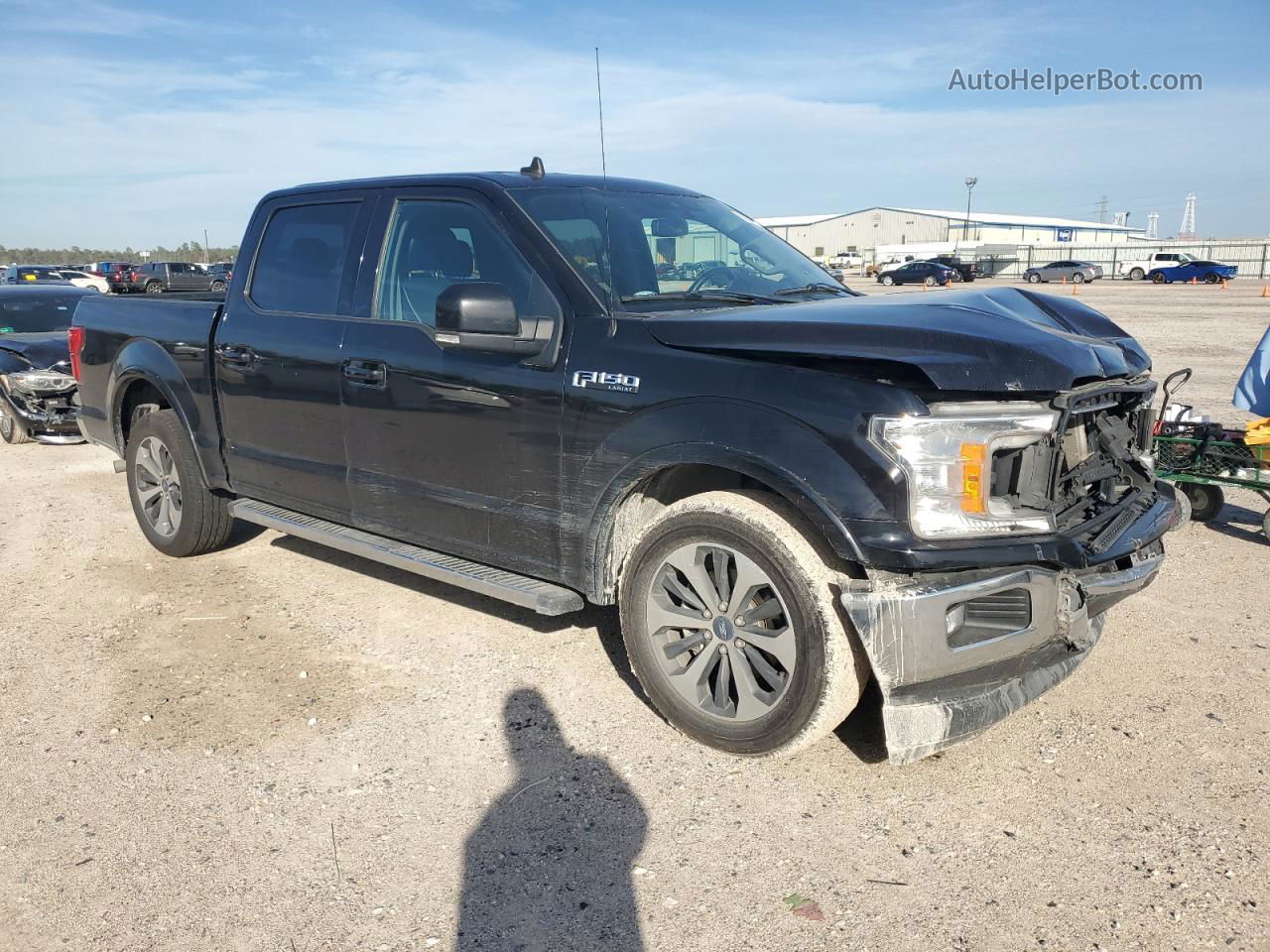 2020 Ford F150 Supercrew Black vin: 1FTEW1C57LKD27604