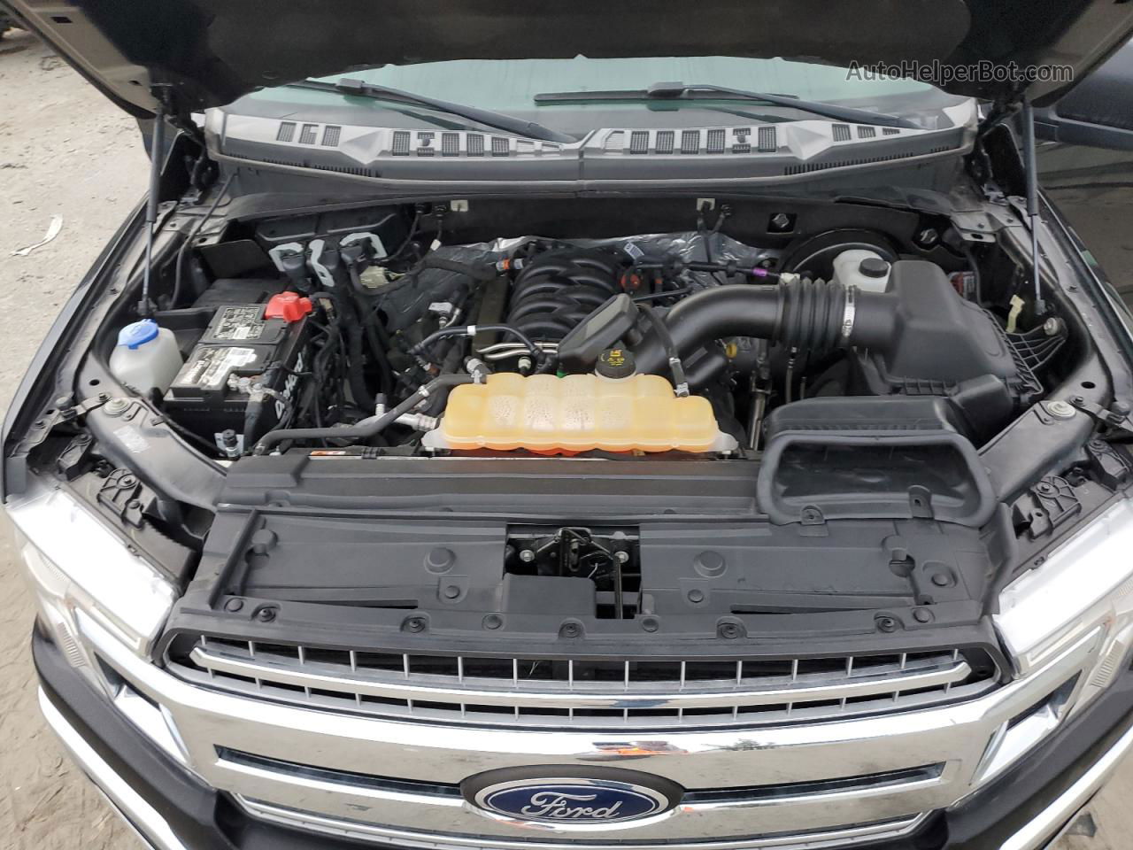 2018 Ford F150 Supercrew Черный vin: 1FTEW1C58JFB94339