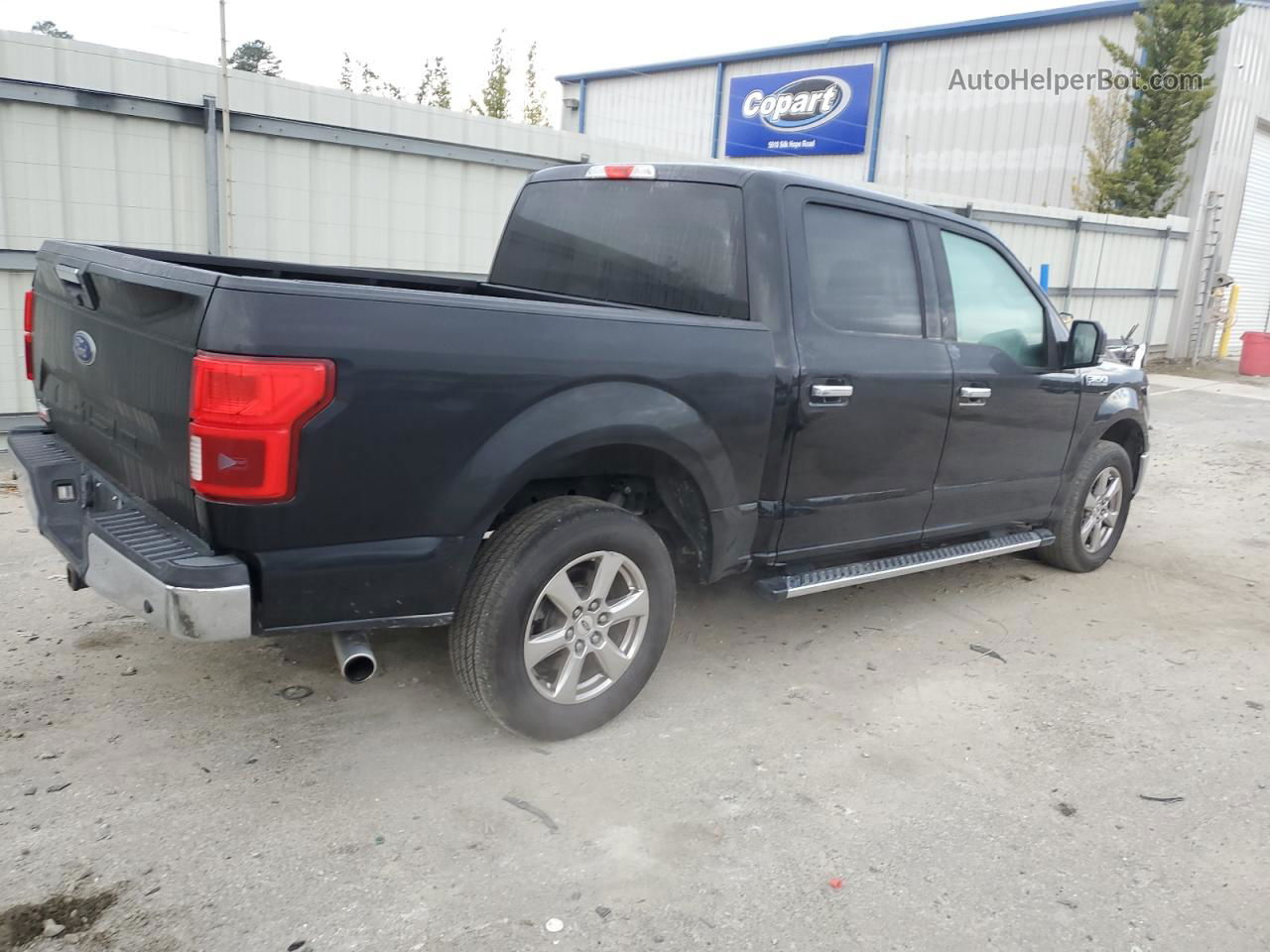 2018 Ford F150 Supercrew Черный vin: 1FTEW1C58JFB94339