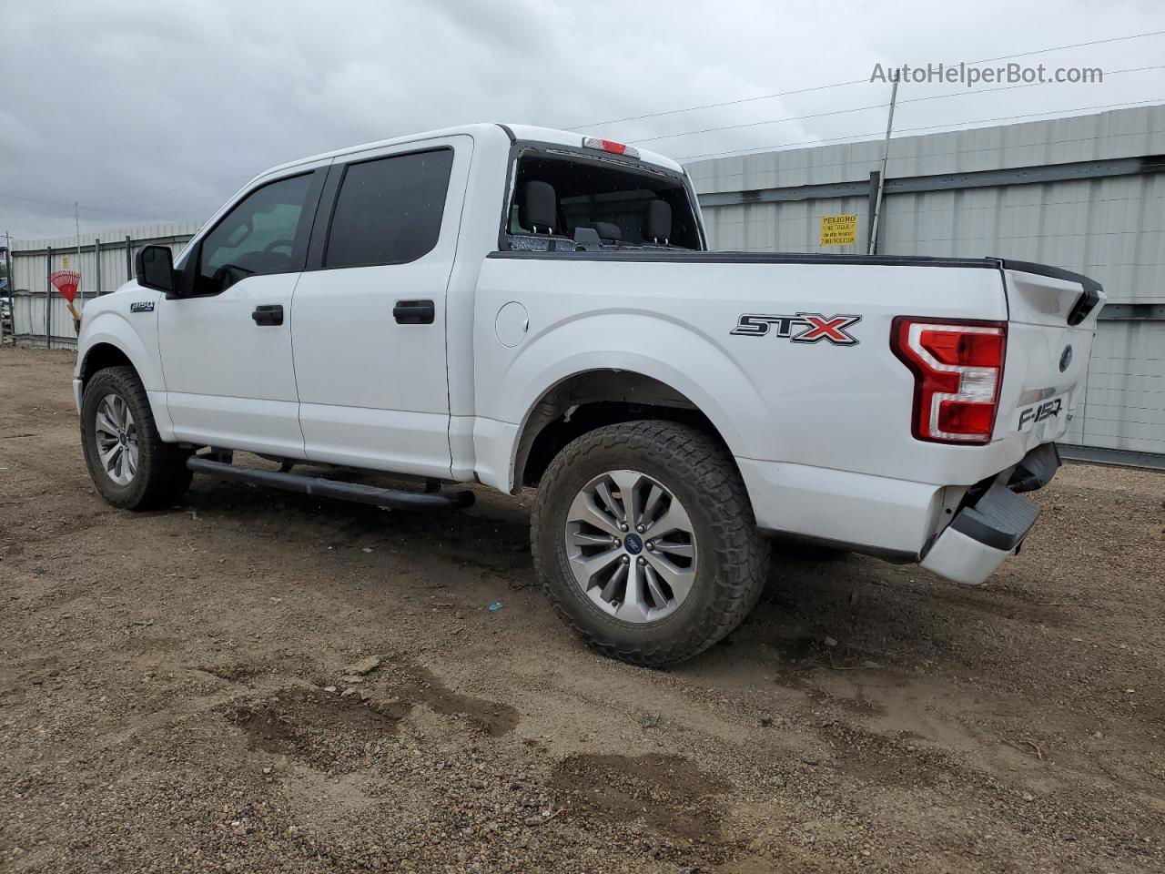 2018 Ford F150 Supercrew Белый vin: 1FTEW1C58JKE29474