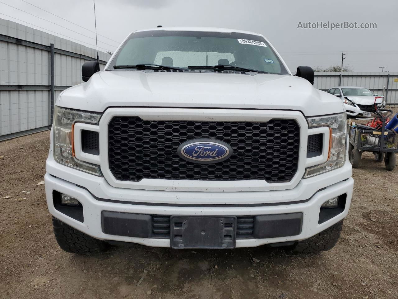 2018 Ford F150 Supercrew Белый vin: 1FTEW1C58JKE29474