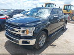 2019 Ford F-150 Xlt Black vin: 1FTEW1C58KKE90891