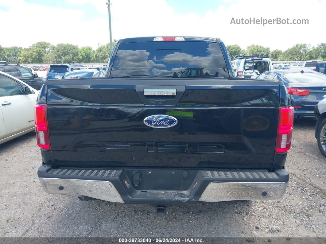 2019 Ford F-150 Xlt Black vin: 1FTEW1C58KKE90891