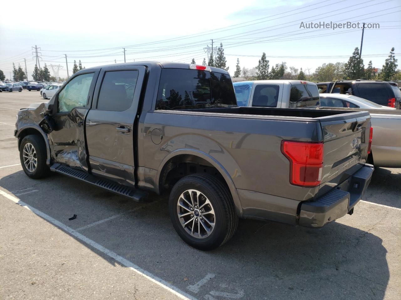 2020 Ford F150 Supercrew Charcoal vin: 1FTEW1C58LKE06697