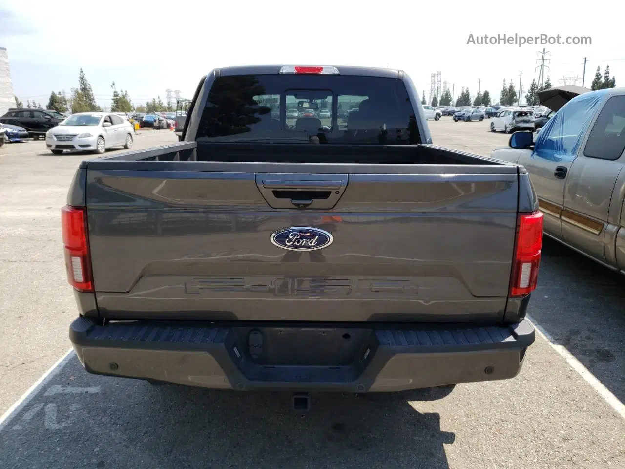 2020 Ford F150 Supercrew Угольный vin: 1FTEW1C58LKE06697