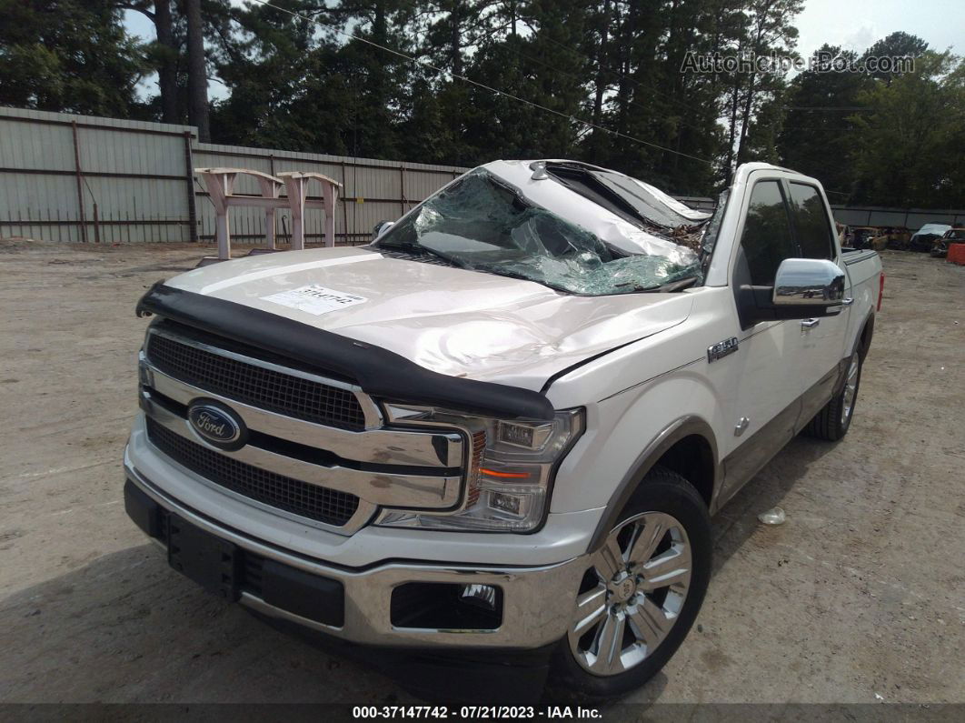 2018 Ford F-150 Xl/xlt/lariat White vin: 1FTEW1C59JFE04110