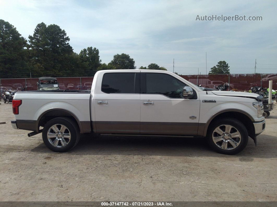 2018 Ford F-150 Xl/xlt/lariat White vin: 1FTEW1C59JFE04110